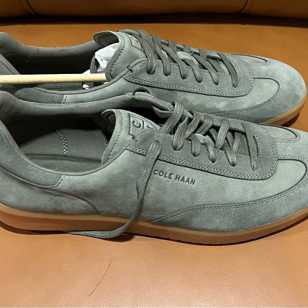 Cole Haan green sneakers